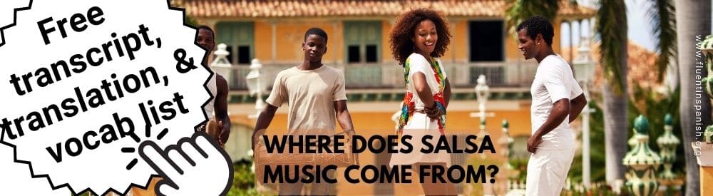 Where does salsa music comes from Part one