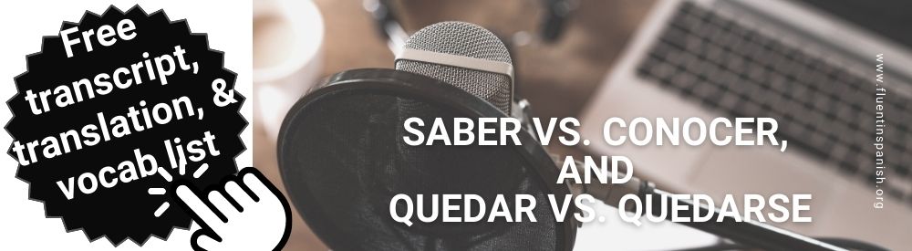 encontrarse saber vs conocer quedar quedarse
